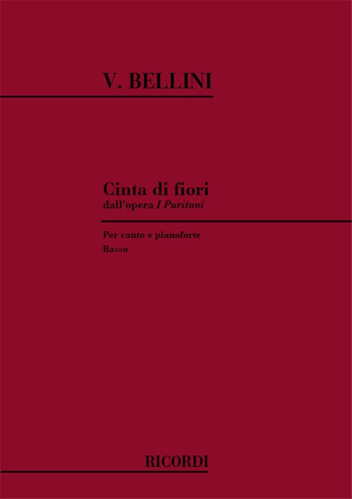I Puritani: Cinta Di Fiori